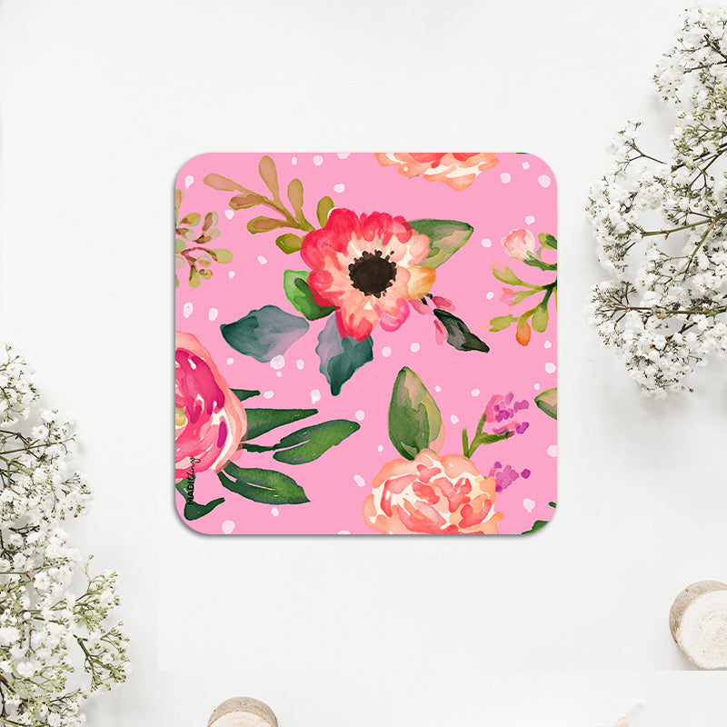 Boho Floral Coasters