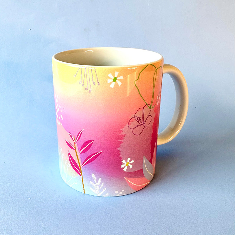Floral Magic Mug
