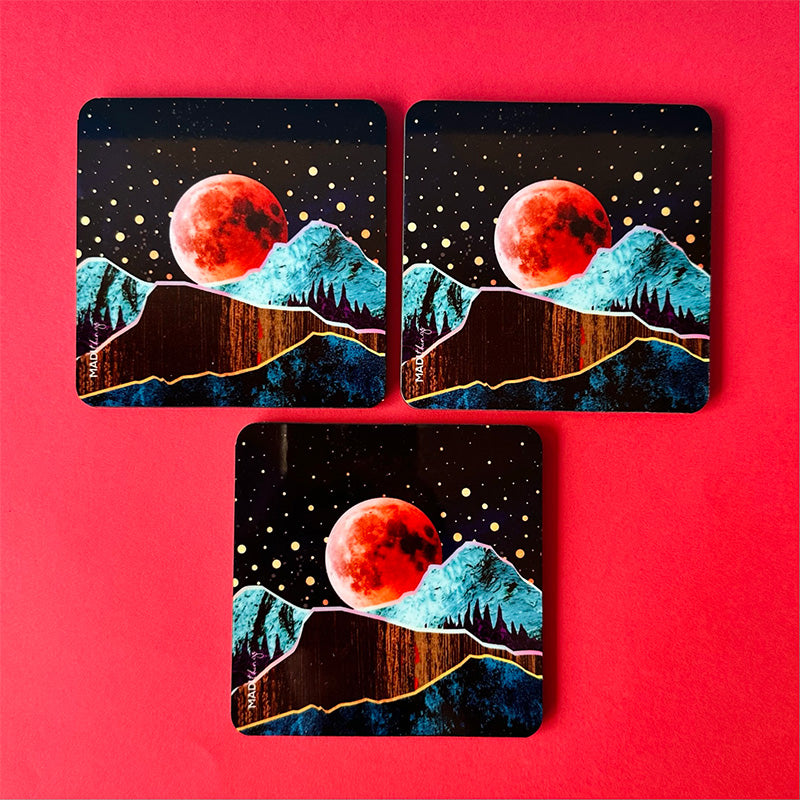 Points Beyond Coasters - Set of 3